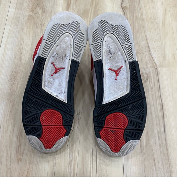 Air Jordan 4 Retro Fire Red Cements Size 13 - Picture 6 of 11